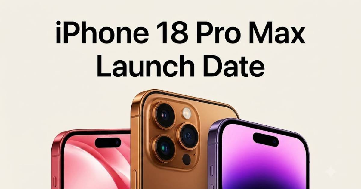 iPhone 18 Pro Max 2026
