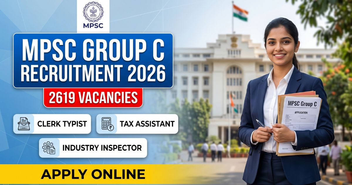 MPSC Group C Recruitment 2026