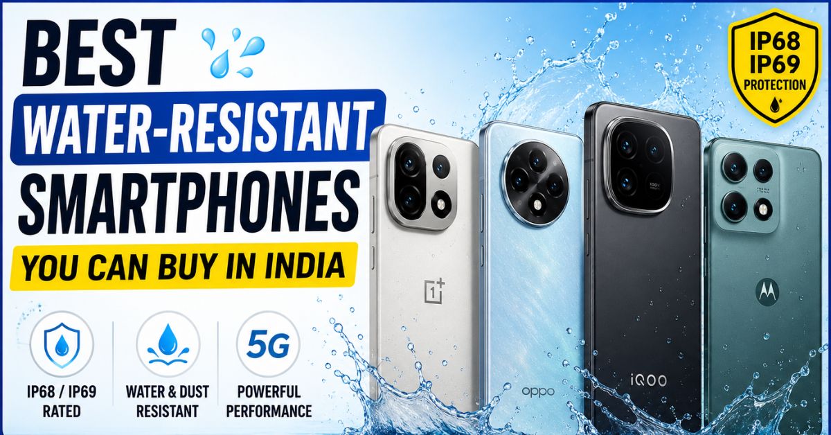 Best Water Resistant Smartphones in India