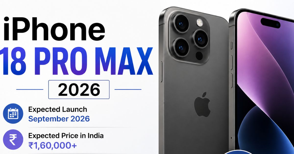 iPhone 18 Pro Max 2026 Price