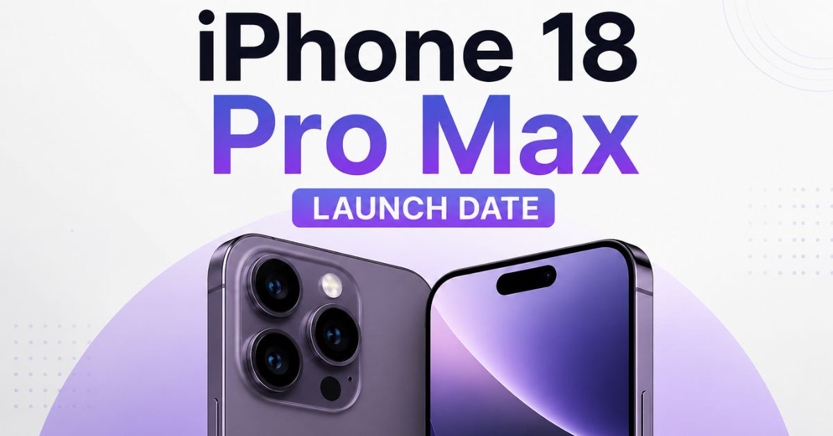 iPhone 18 Pro Max Release Date