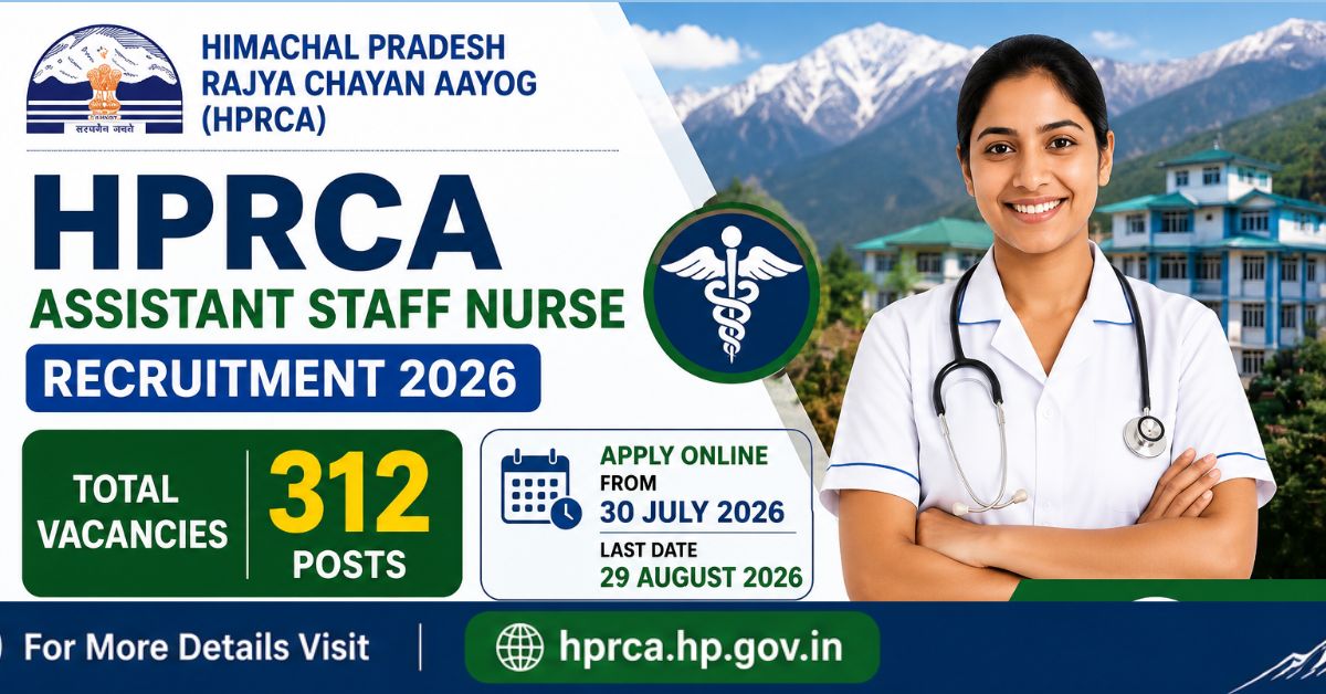 HPRCA Assistant Staff Nurse Recruitment 2026