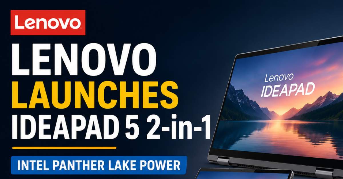 Lenovo Launches IdeaPad 5 2-in-1