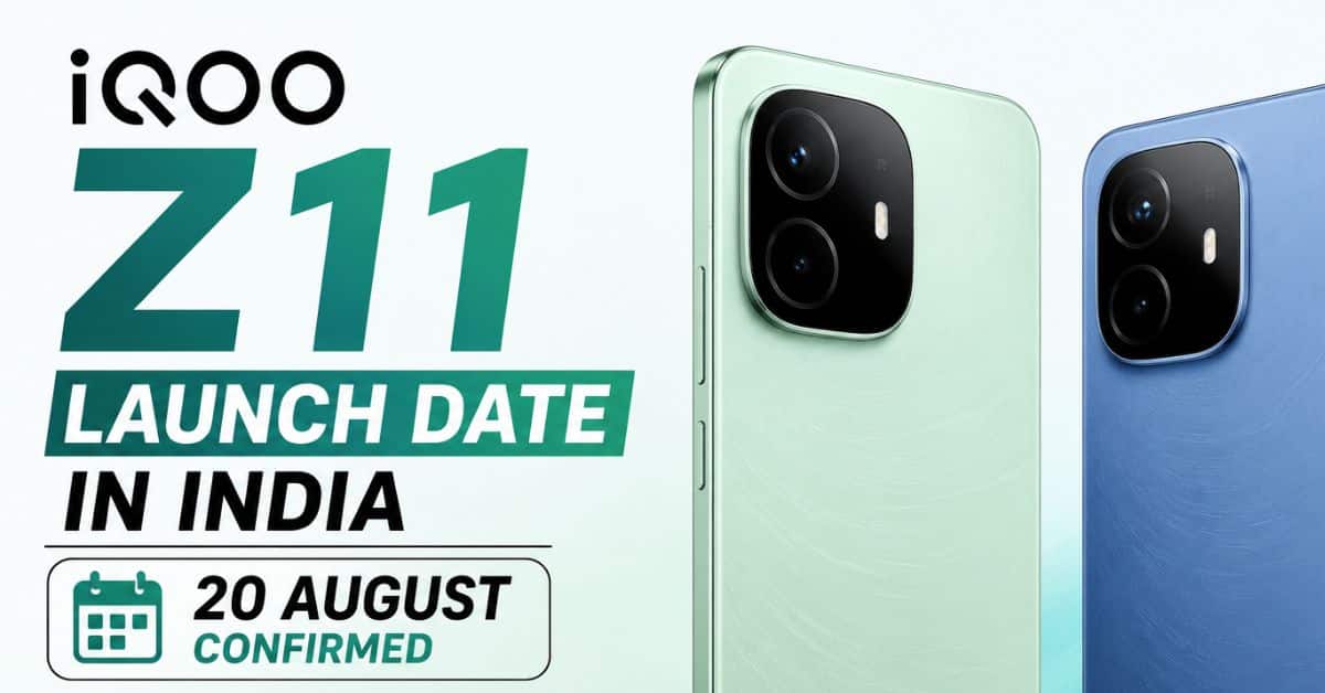 iQOO Z11 Launch Date in India