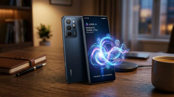 Lava Shark 2 Pro 5G Made in India smartphone with Vayu AI