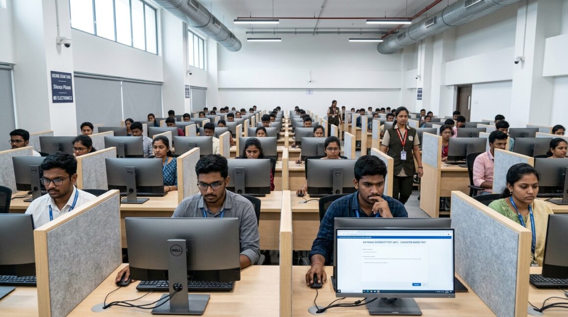 Nandan Nilekani high level committee presentation on AI secure computerized exam centers