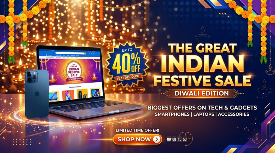 Flipkart Big Billion Days 2026 mega festival sale banner with smartphones electronics discounts