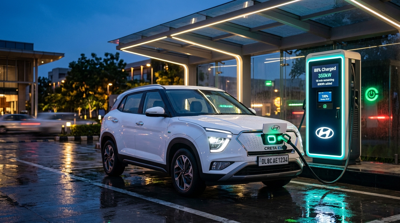 Electric Vehicle Fast Charging Station and Battery Tech India