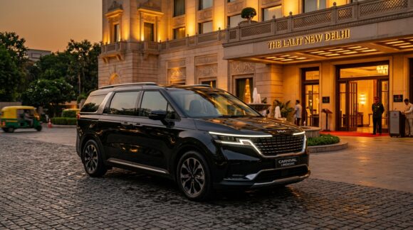 New Kia Carnival Limousine Luxury MPV Showroom Launch India 2026